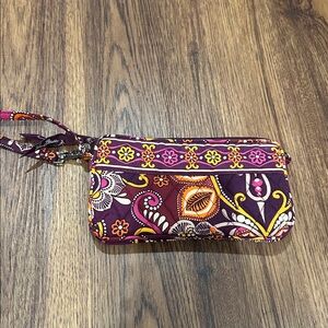 Vera Bradley wristlet wallet safari sunset